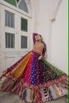 Lw 7138 Georgette Print Gamthi Work Chaniya Choli Collections